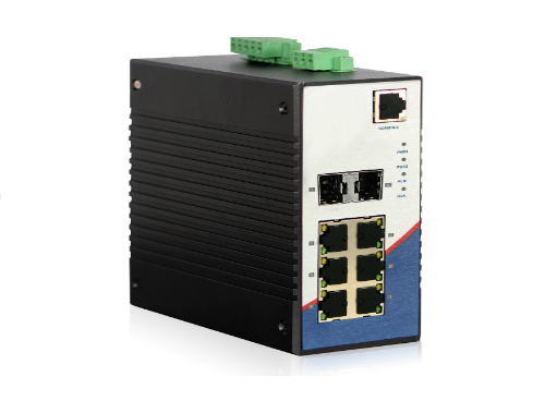 8 ports Managed Industrial Switches